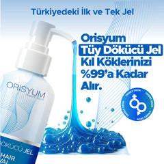 Tüy Dökücü Özel Mavi Jel