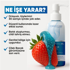 Tüy Dökücü Özel Mavi Jel